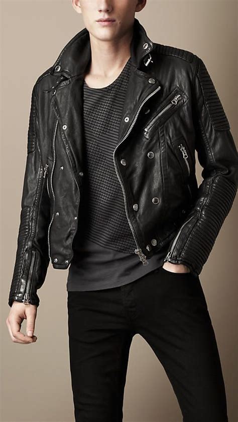 burberry brit quilted panel biker jacket|Burberry clothing website.